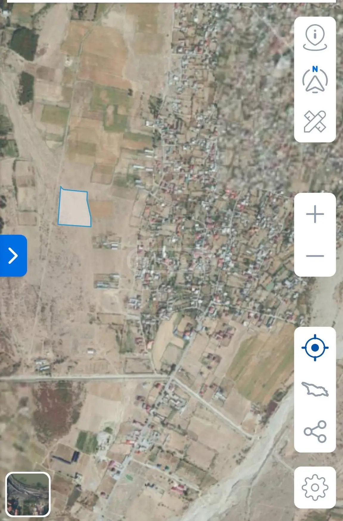 Agricultural Plot For Sale In Lapankuri, In Telavi Municipality view 1