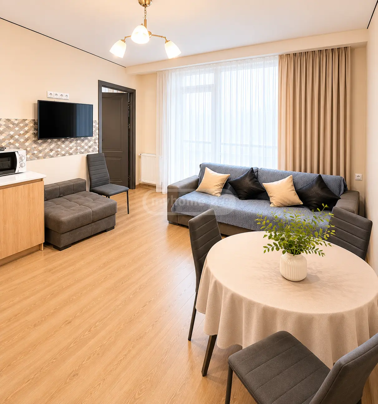 2 Room Apartment Daily Rent In Gldani view 1