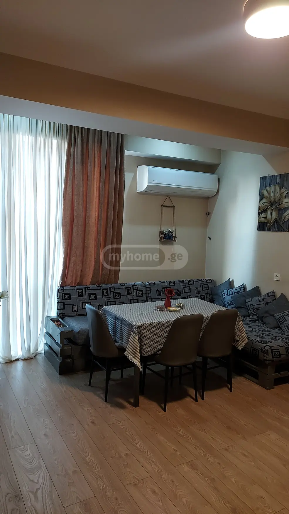 3 Room Apartment Daily Rent In Varketili view 4