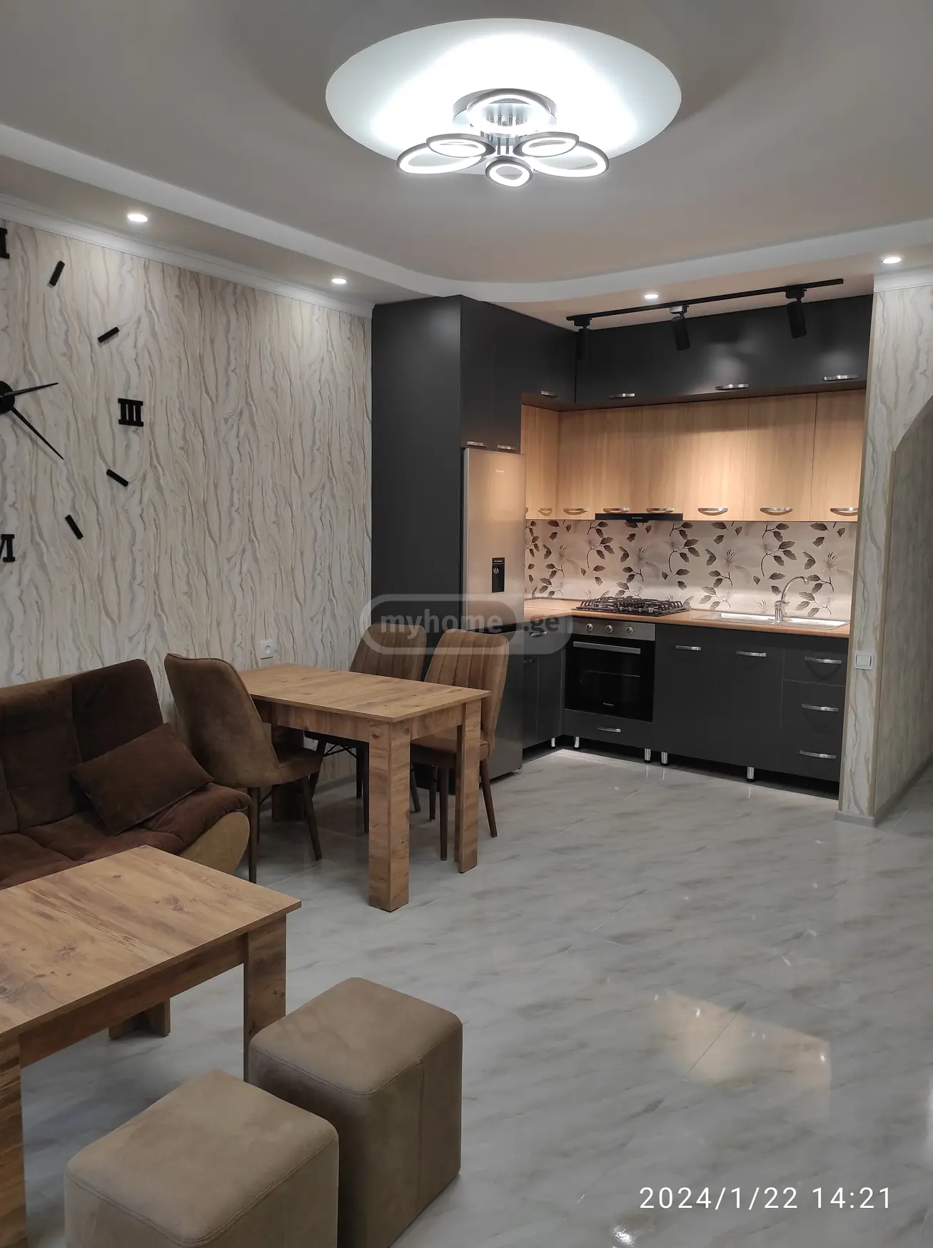 3 Room Apartment For Rent In Gori view 1