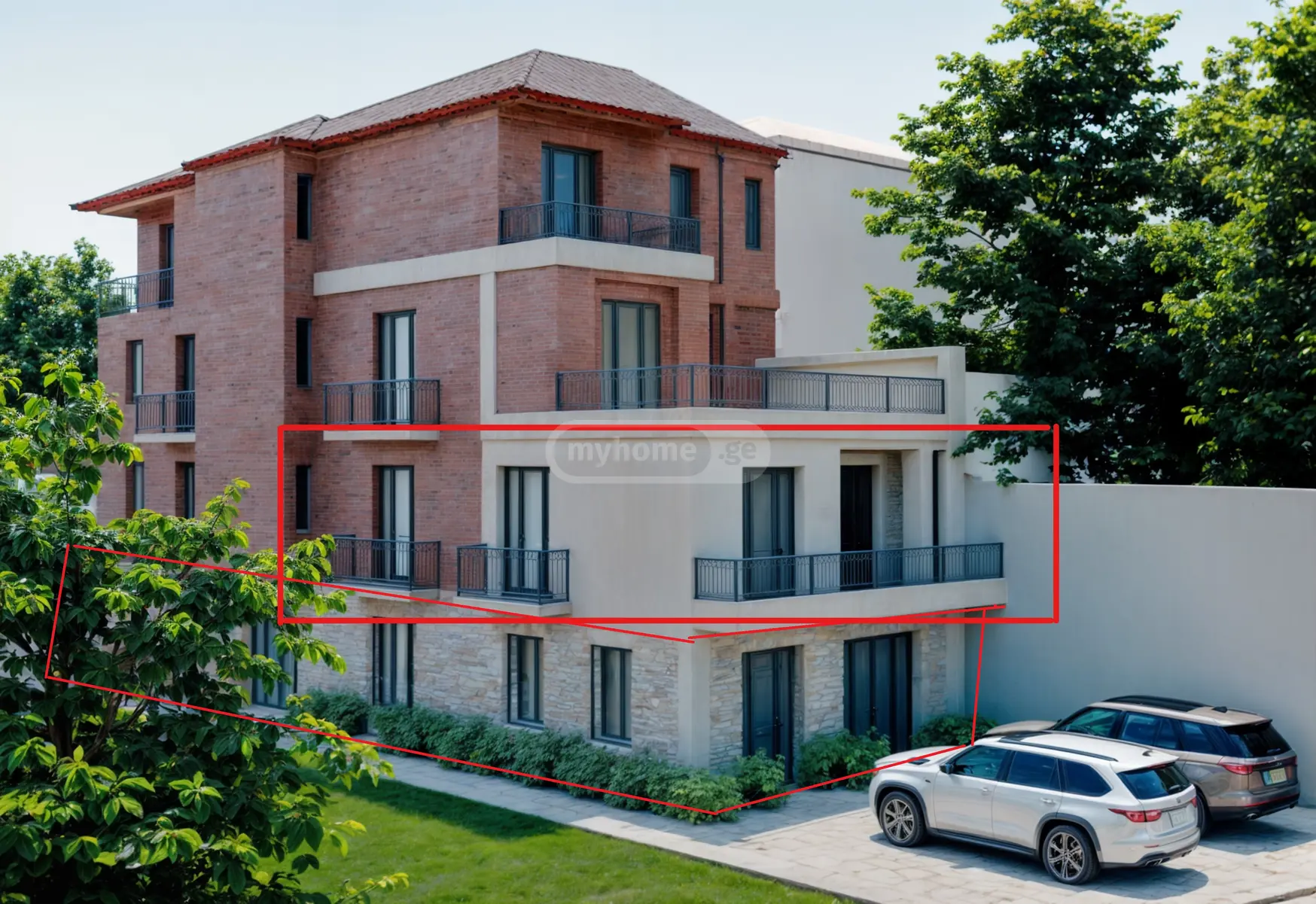Universal Commercial Area For Rent Mepetubani, In Qutaisi view 2