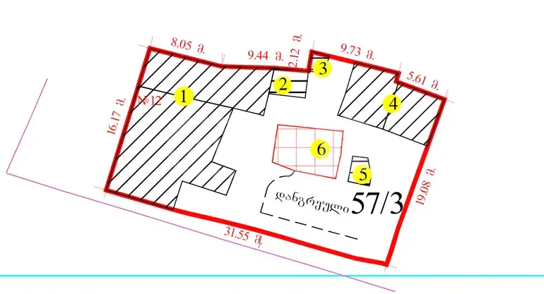Trade Commercial Area For Sale In Isani view 4