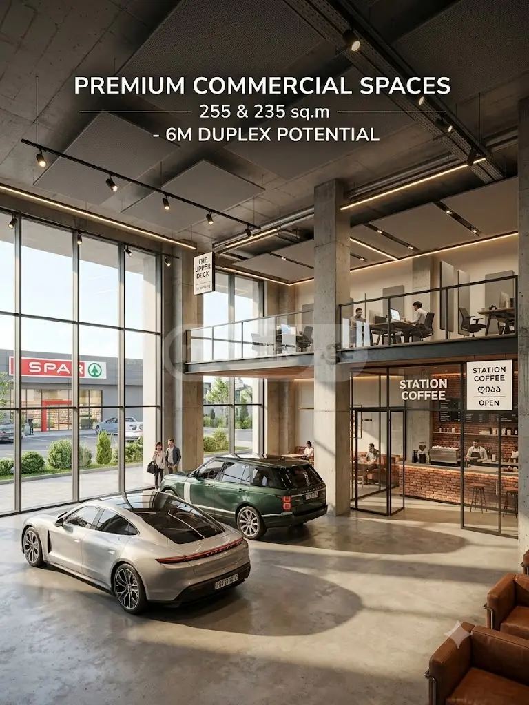 Universal Commercial Area For Rent In Makhinjauri, In Batumi view 3