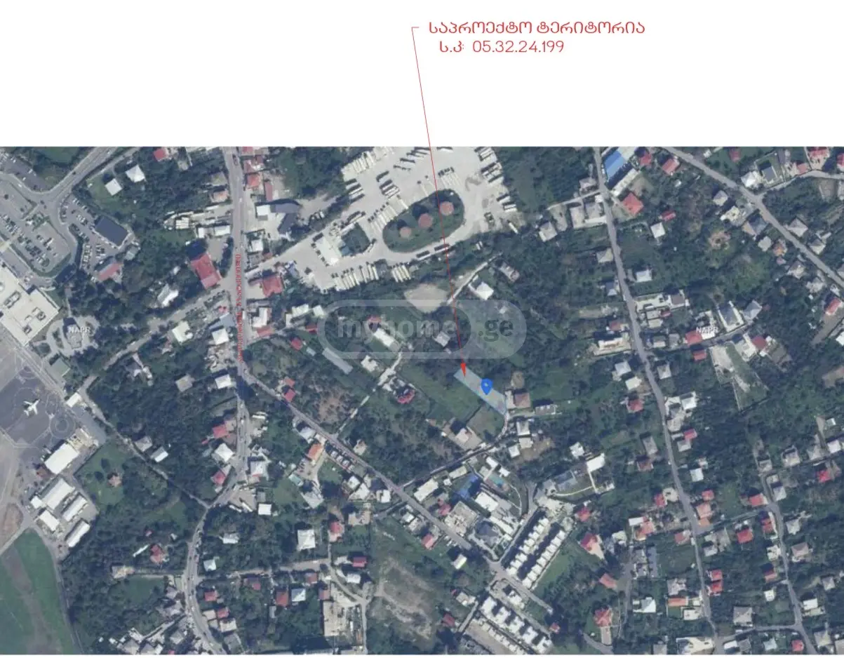 Non-Agricultural Plot For Sale Aeroportis Ubani, In Batumi view 2