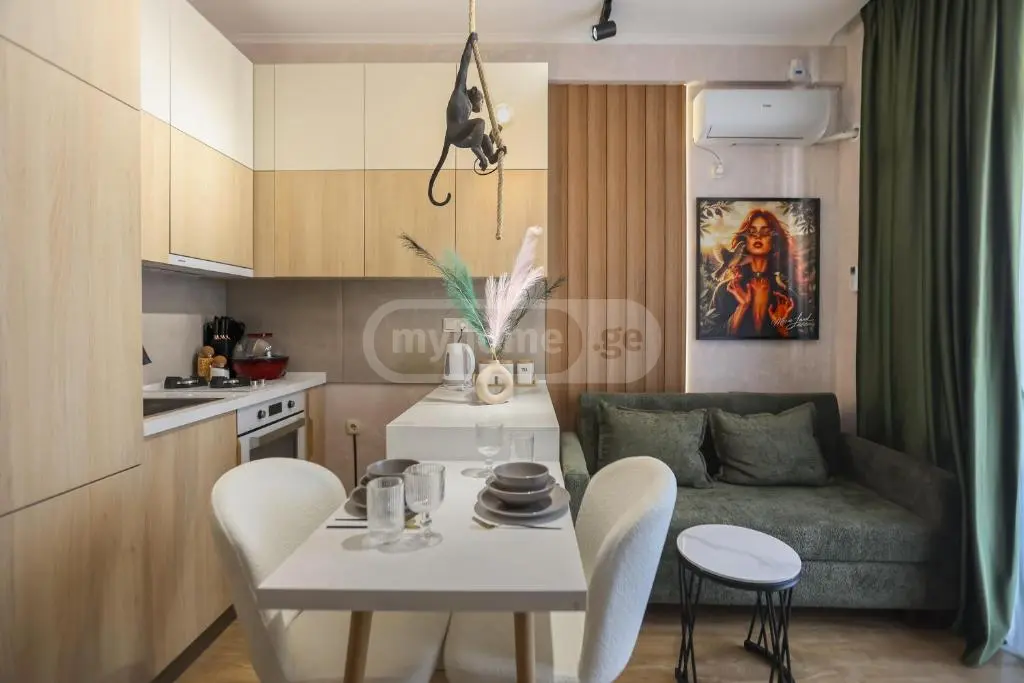 2 Room Apartment Daily Rent In Digomi view 3