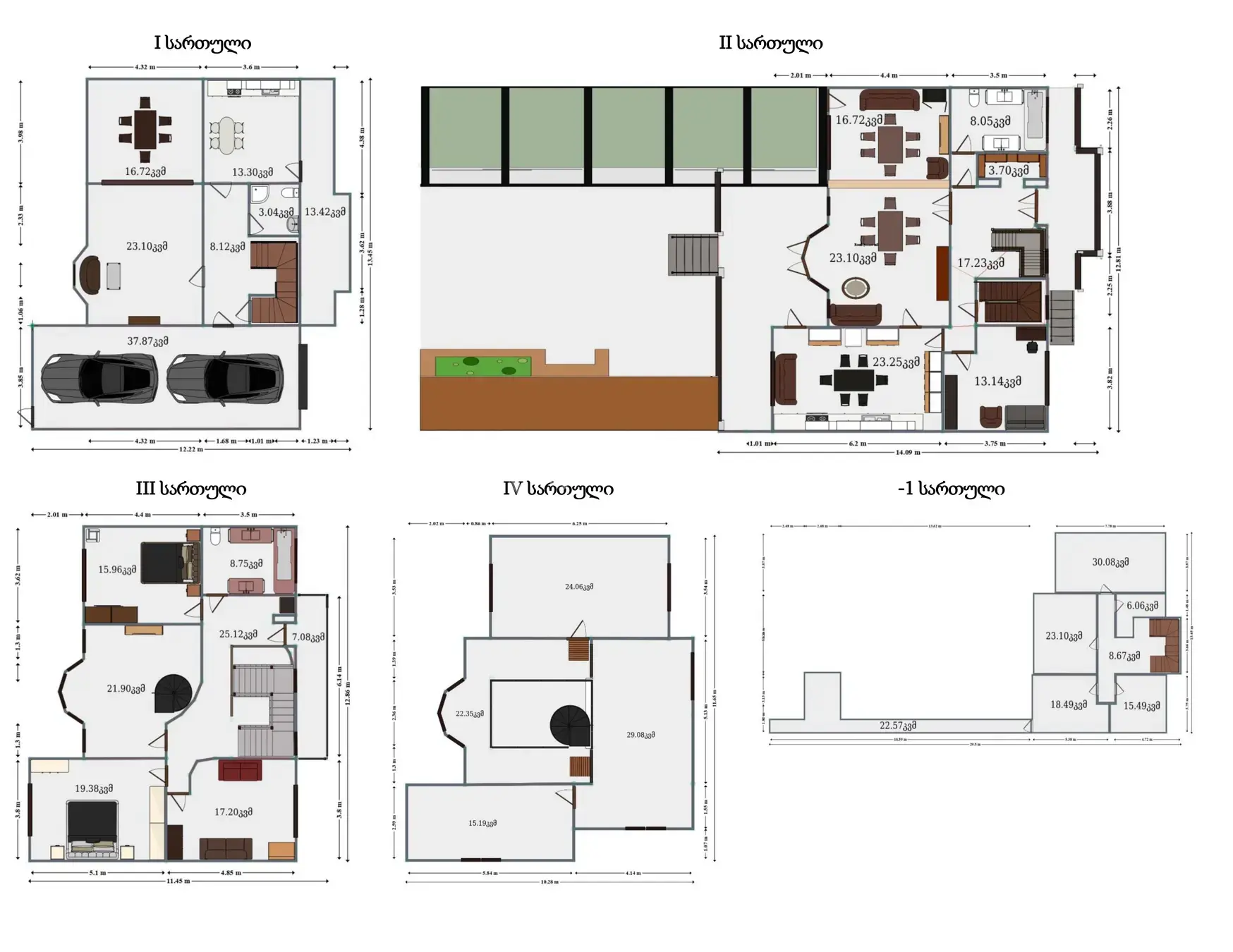 10+ Room Private House For Sale In Nadzaladevi view 11