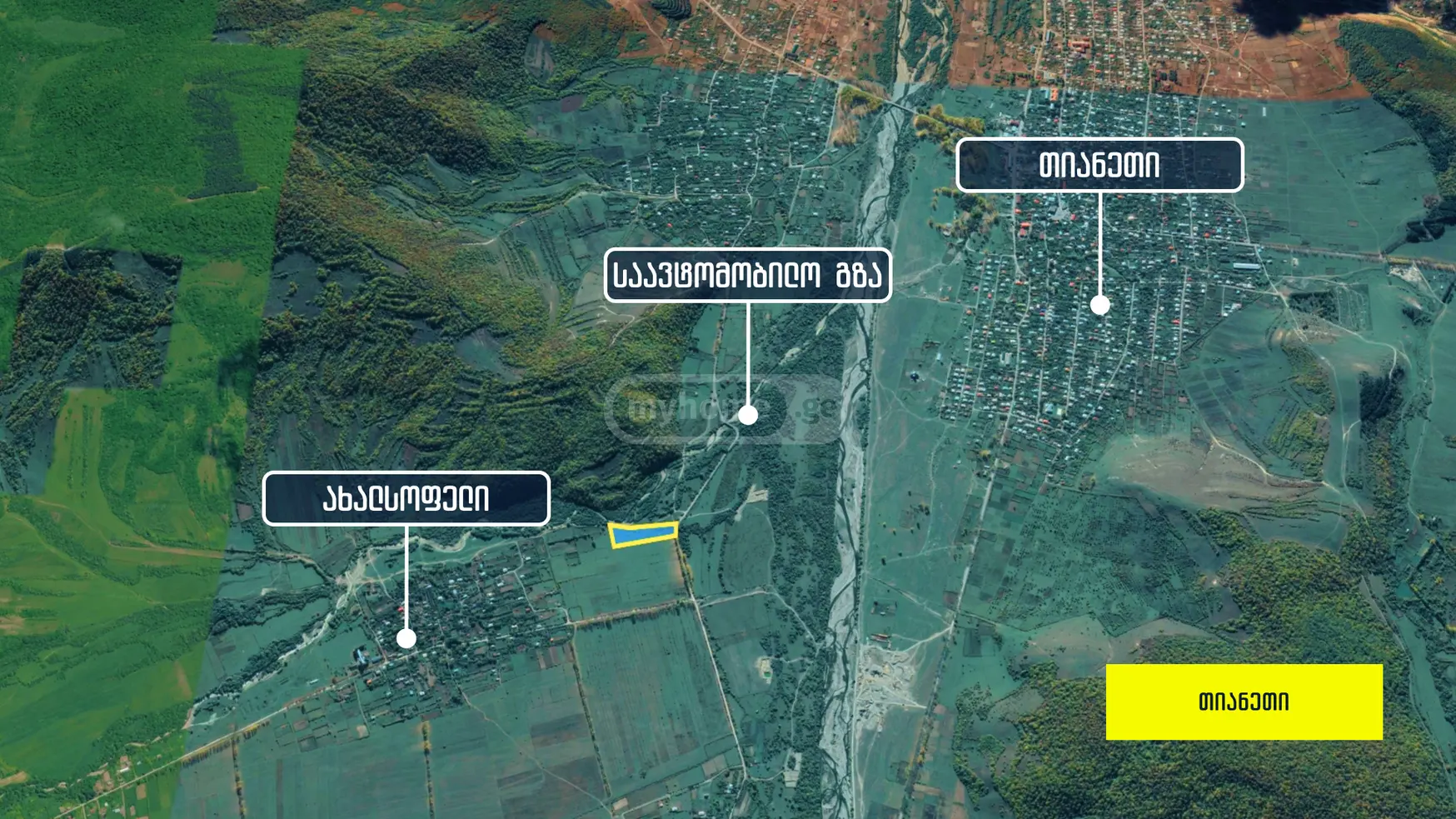 Agricultural Plot For Sale In Akhalsopeli, In Tianeti Municipality view 4