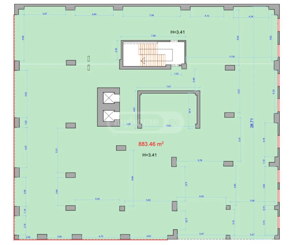 Special Commercial Area For Sale In Didube view 13