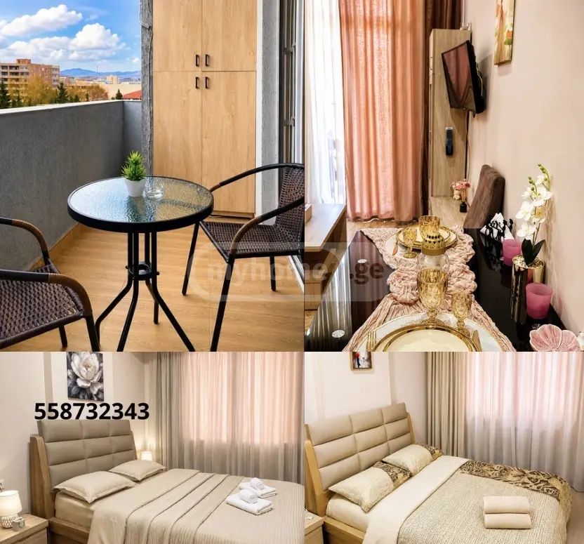 2 Room Apartment Daily Rent In Gldani view 2