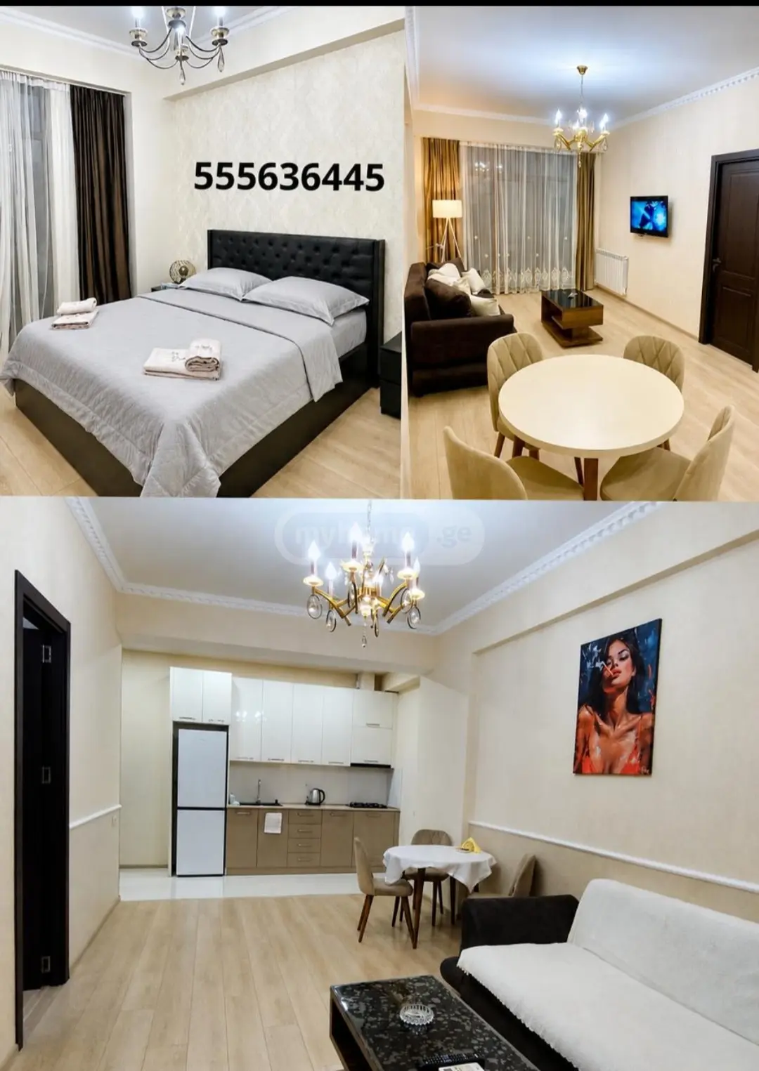 2 Room Apartment Daily Rent In Gldani view 9