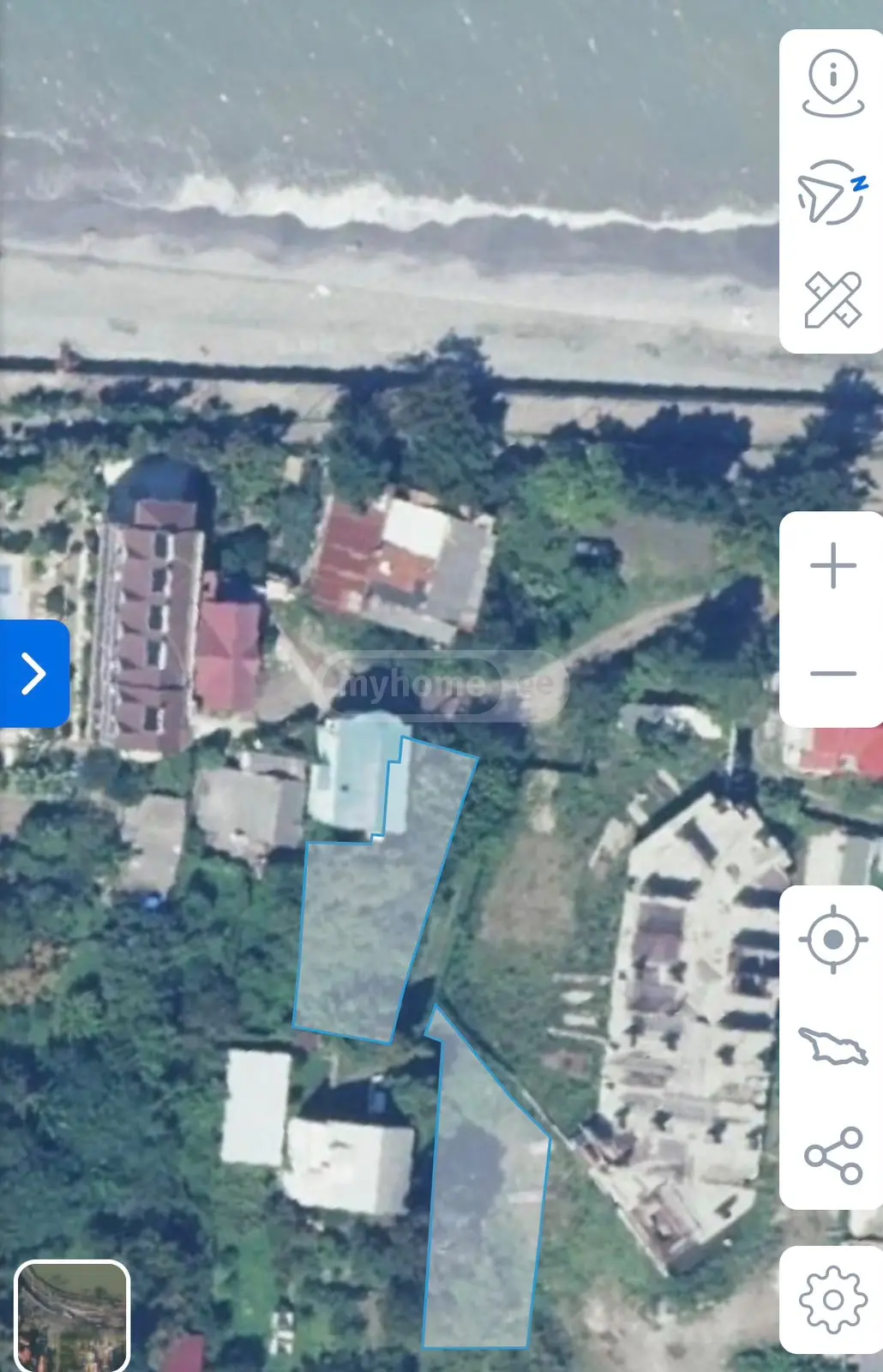 იყიდება Agricultural Plot In Chaqvi, In Kobuleti Municipalityში view 1