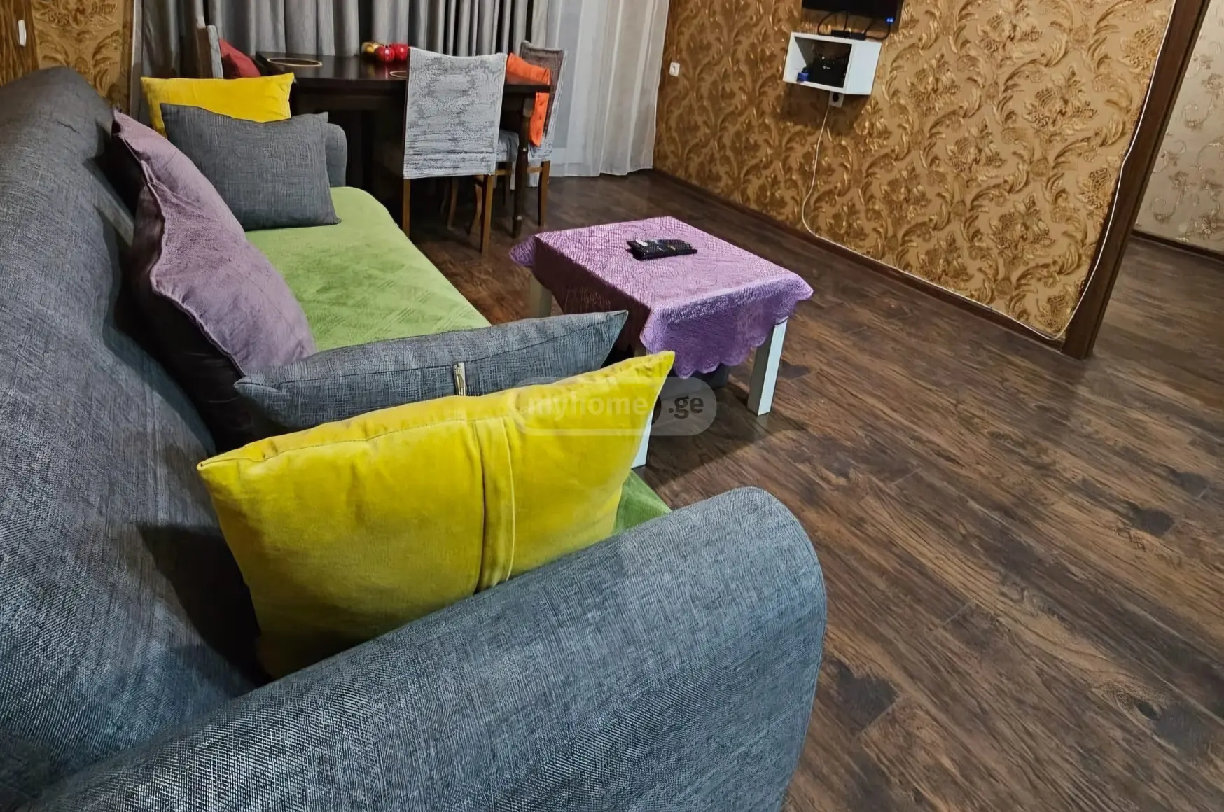 2 Room Apartment Daily Rent In Varketili view 2