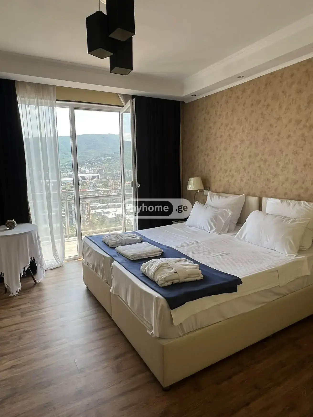 10+ Room Hotel For Rent In Nutsubidze Plateau view 3