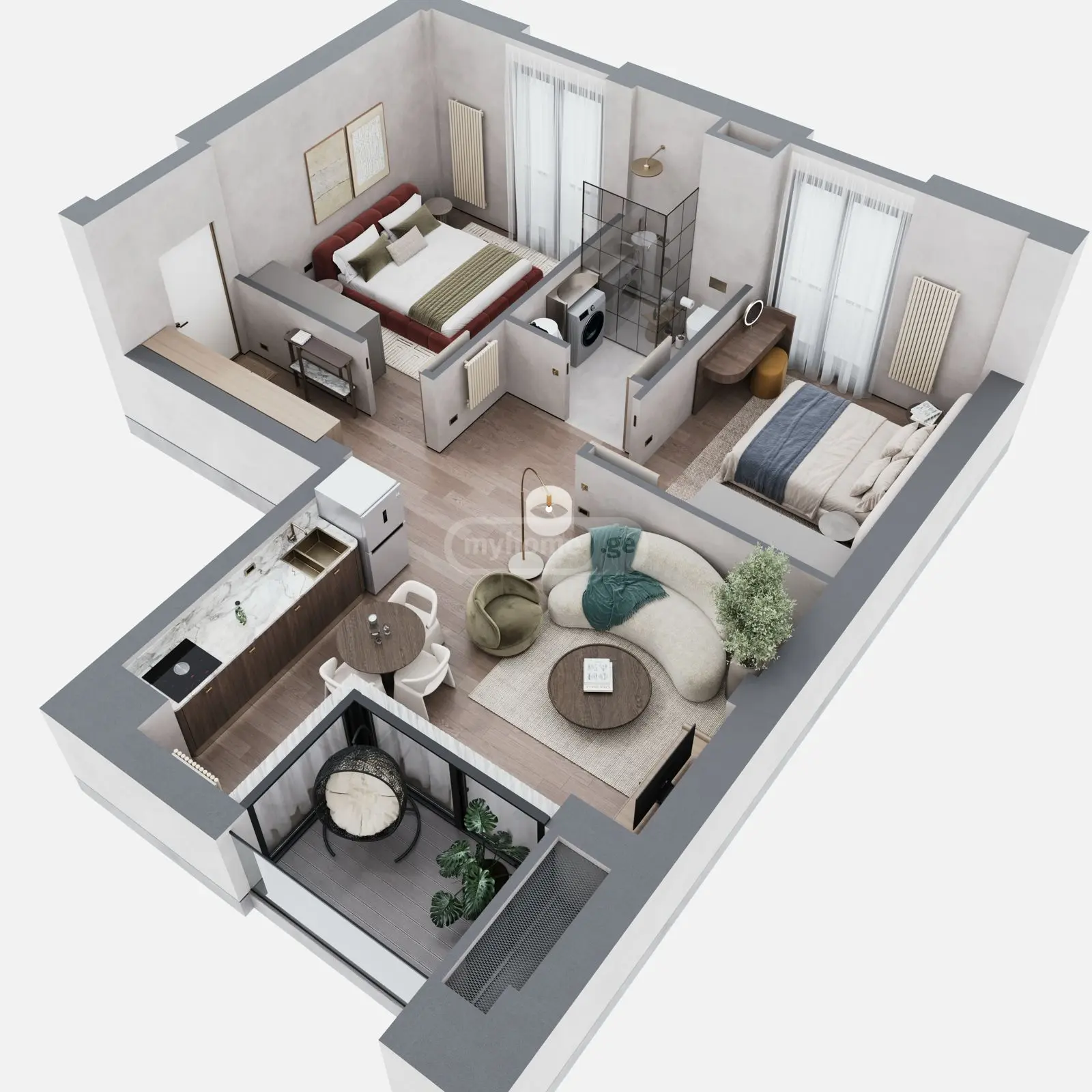 3 Room Apartment For Sale view 4