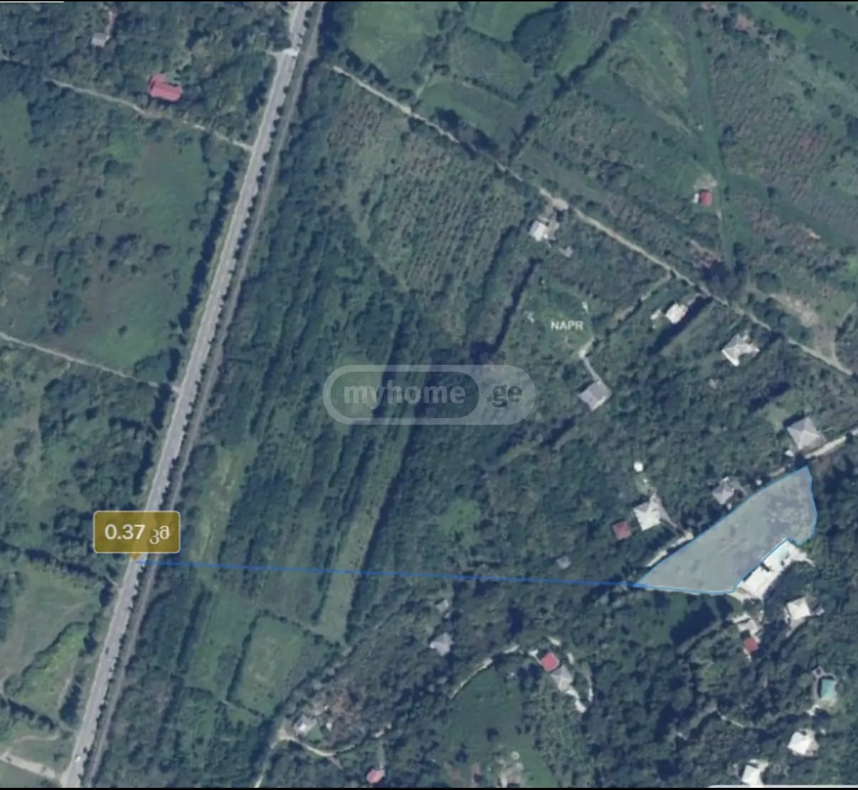 იყიდება Non-Agricultural Plot In Bobokvati, In Kobuleti Municipalityში view 2
