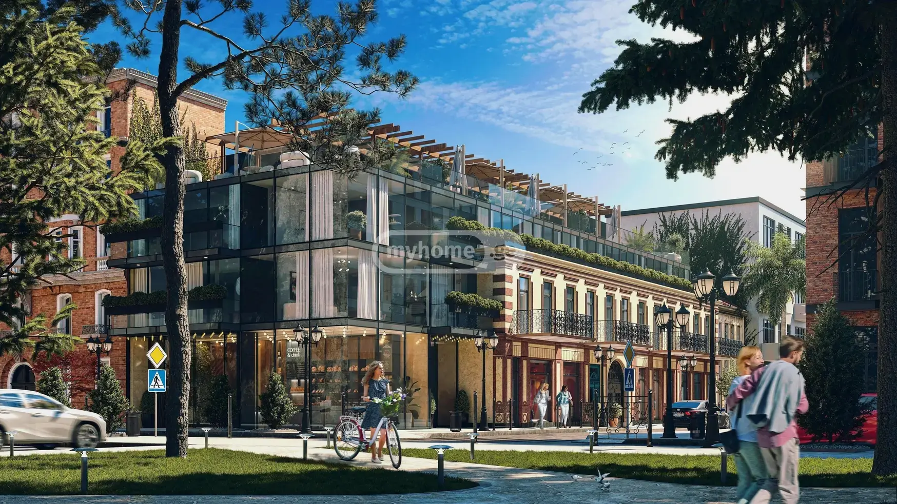 Trade Commercial Area For Sale In Old Batumi District, In Batumi view 2