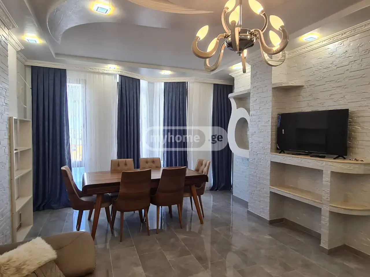 3 Room Apartment For Rent In Kakhabri District, In Batumi view 6