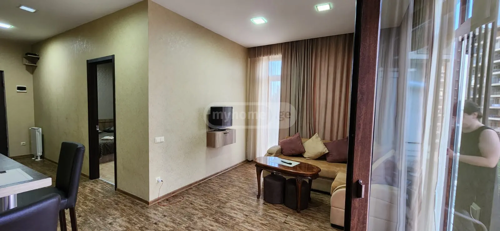 2 Room Flat Daily Rent. Avlabari view 26