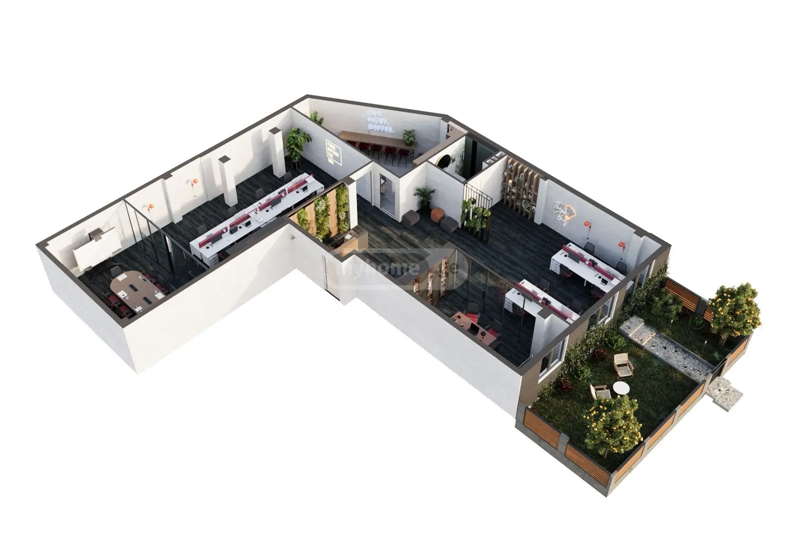 Office Commercial Area For Sale In Kiketi view 1