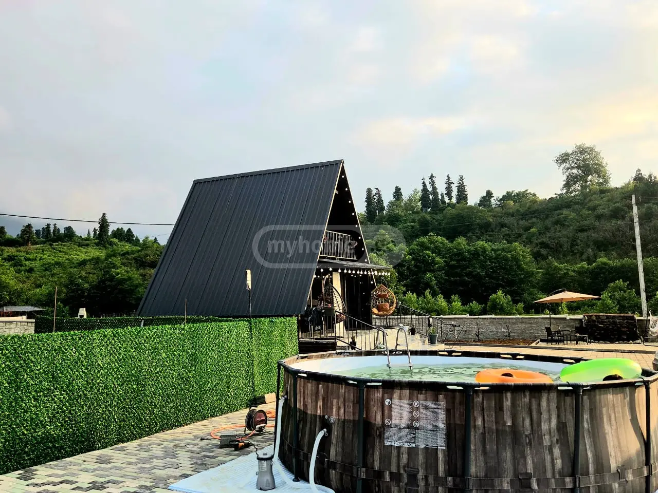 2 Room Country House Daily Rent In Kveda Kvirike, In Kobuleti Municipality view 6