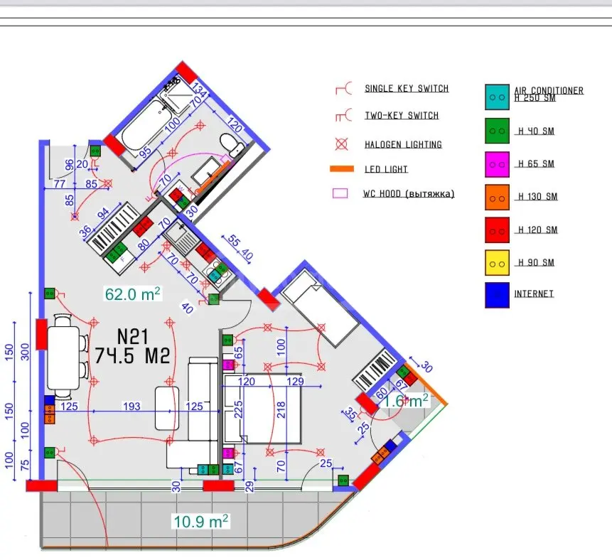 2 Room Apartment For Sale view 8
