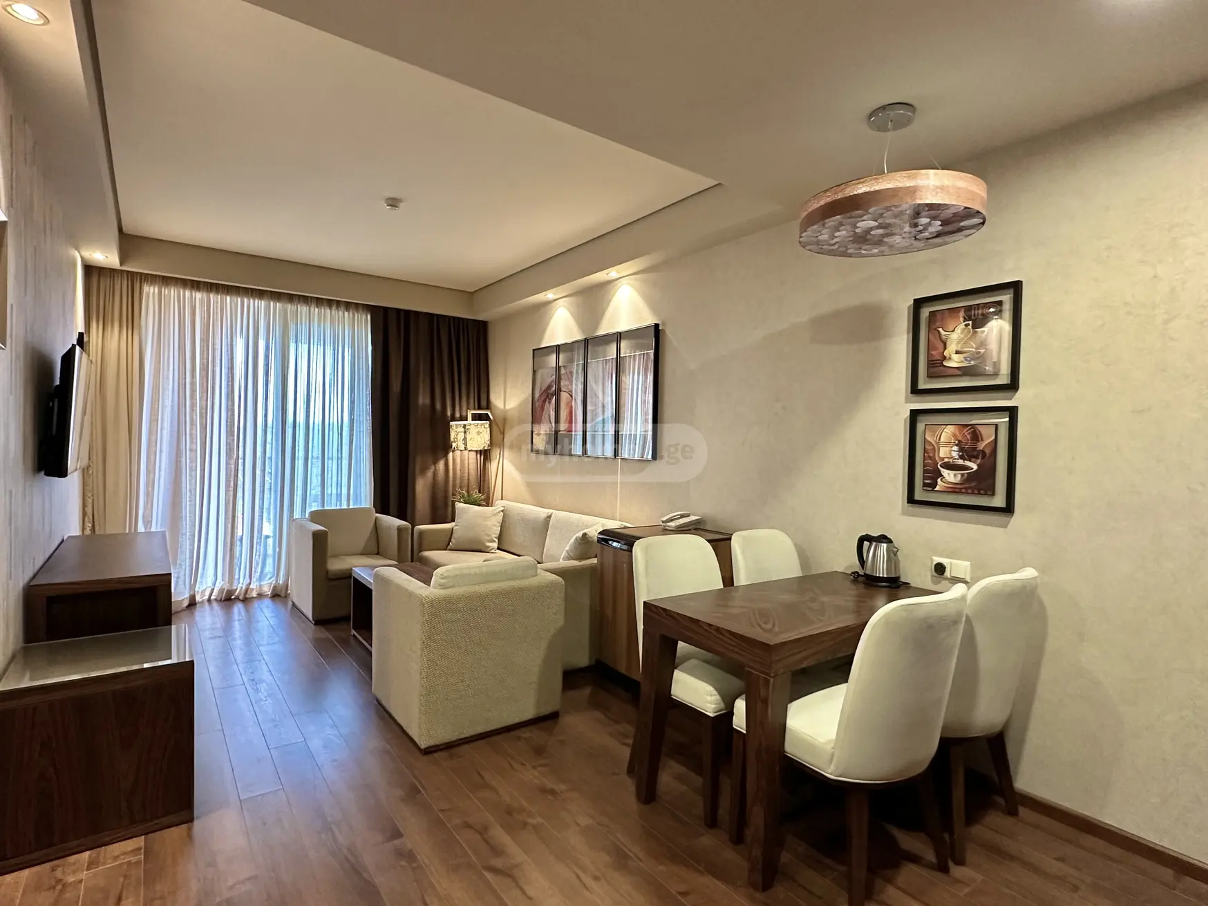 2 Room Apartment For Rent In Chaqvi, In Kobuleti Municipality view 1