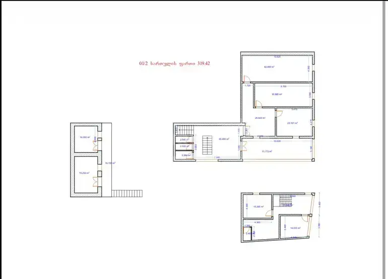 Universal Commercial Area For Rent In Tskneti view 4