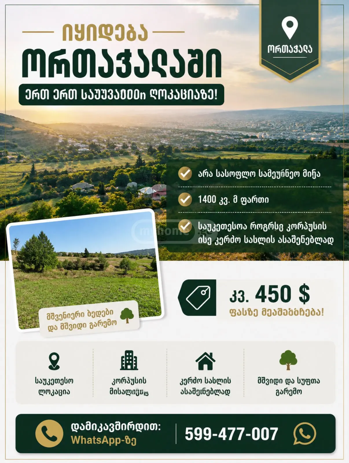 Non-Agricultural Plot For Sale In Ortachala view 3