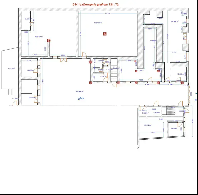 Universal Commercial Area For Rent In Tskneti view 2