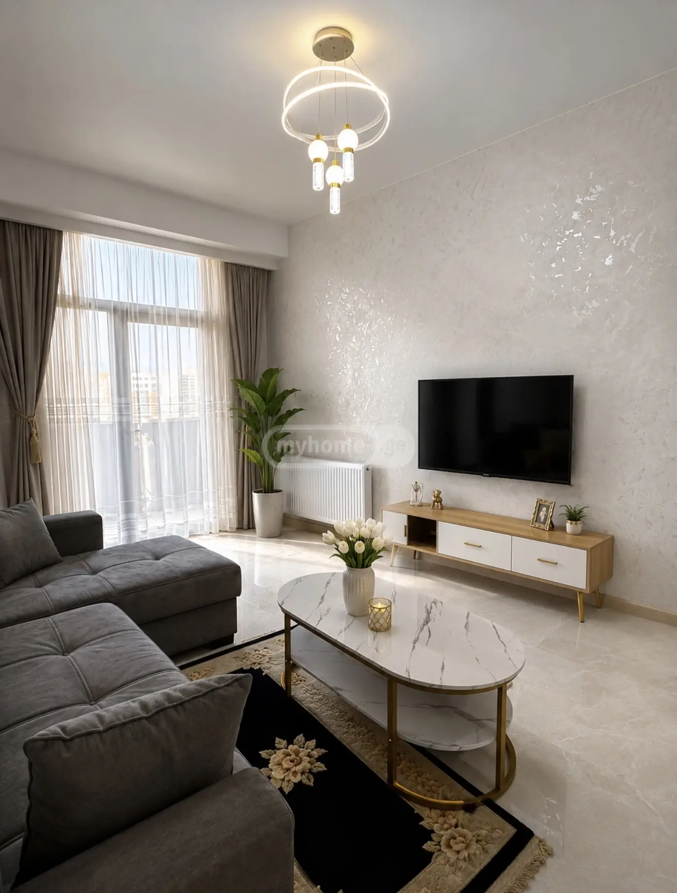 2 Room Apartment Daily Rent In Gldani view 10