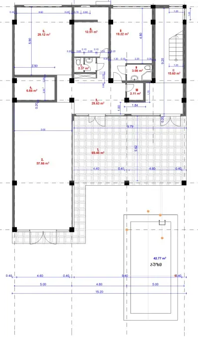 10+ Room Private House For Sale In Shekvetili, In Ozurgeti Municipality view 7