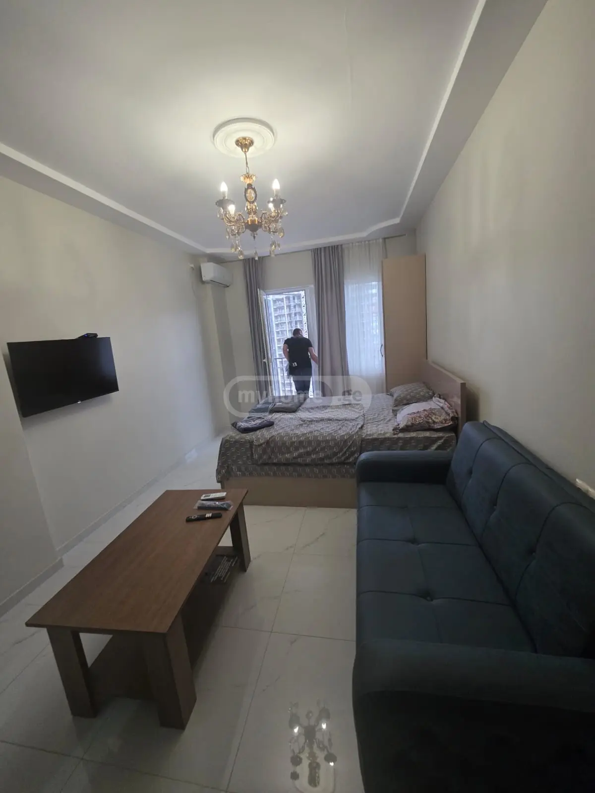 1 Room Apartment For Rent Aeroportis Ubani, In Batumi view 1