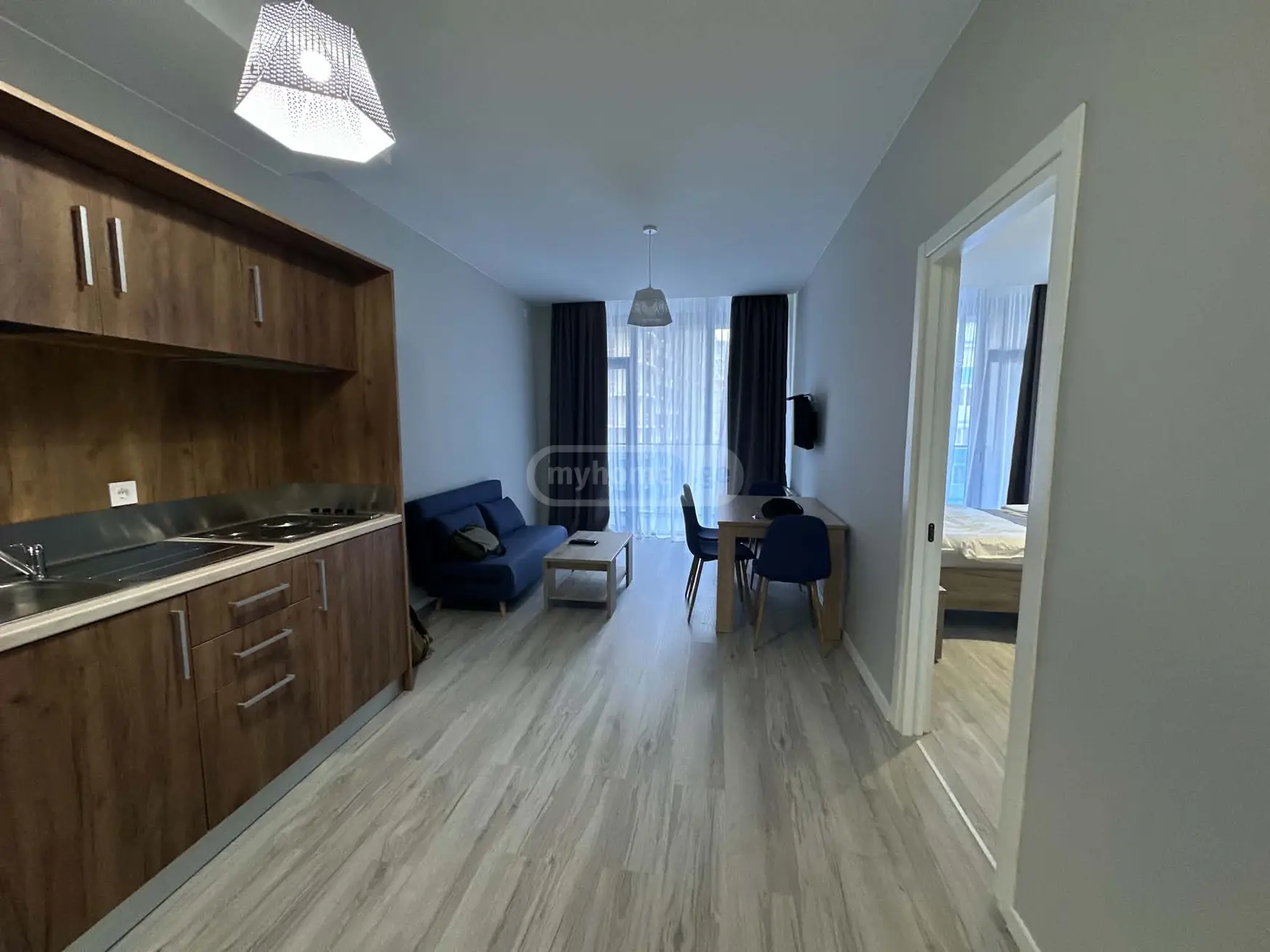 3 Room Apartment Daily Rent In Kakhabri District, In Batumi view 1
