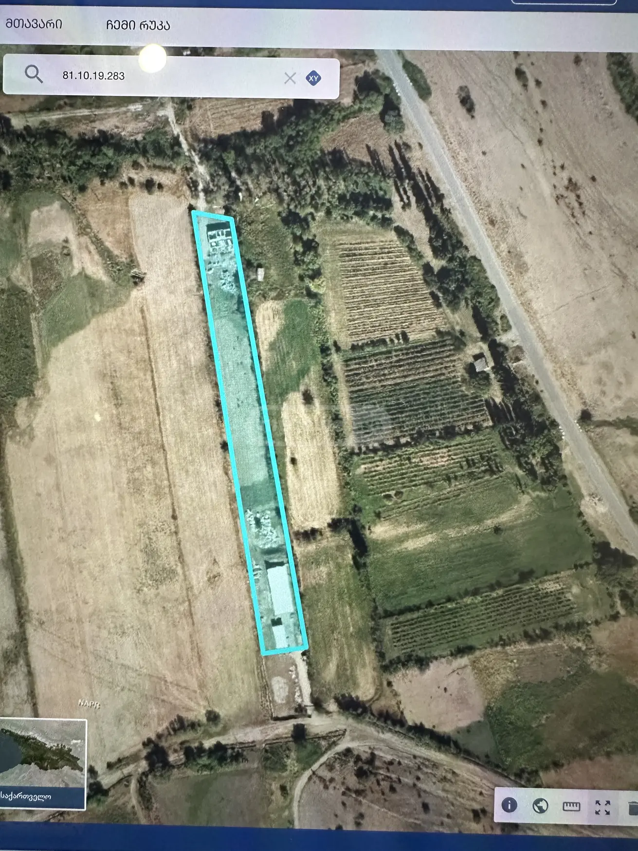 Agricultural Plot For Sale In Martkopi, In Gardabani Municipality view 4