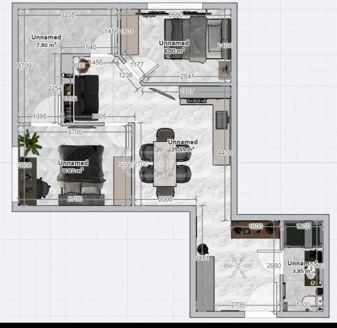 3 Room Apartment For Sale view 1