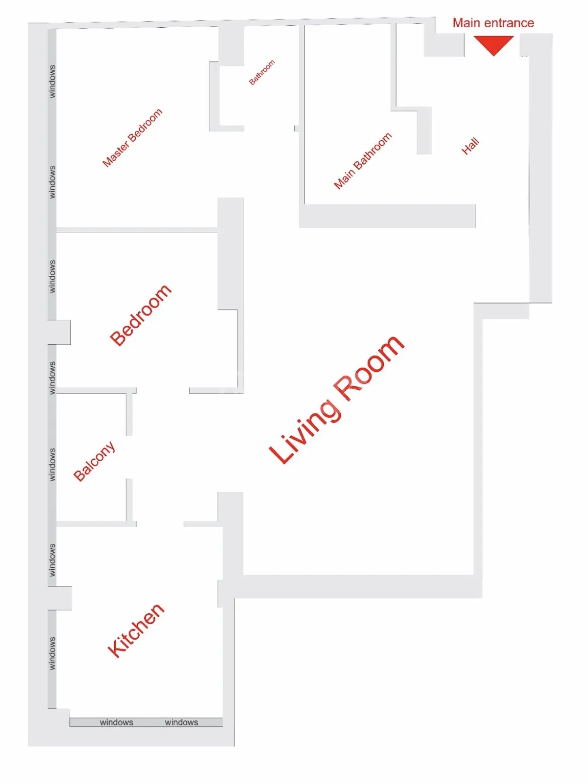 3 Room Apartment For Sale view 12