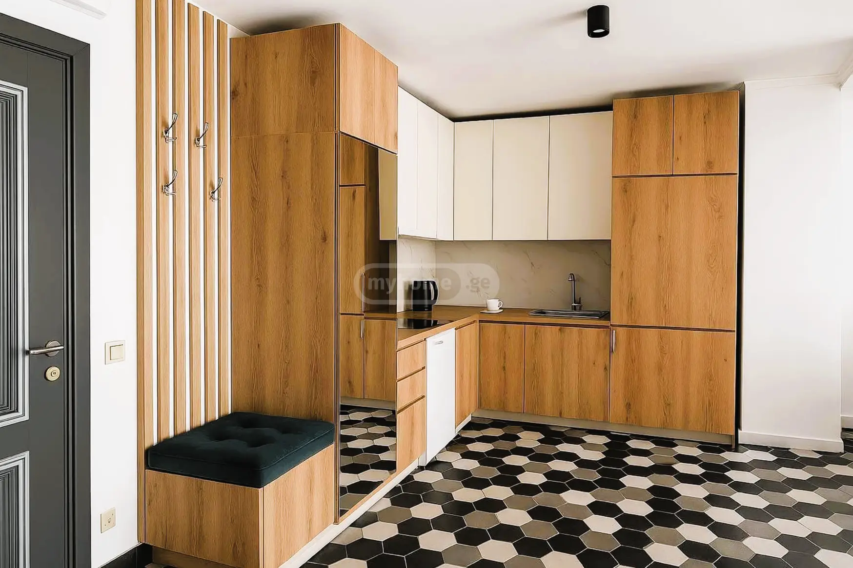 2 Room Apartment For Rent In Kvariati, In Khelvachauri Municipality view 1