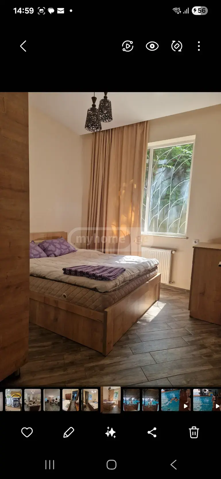 3 Room Apartment For Rent In Tskneti view 23