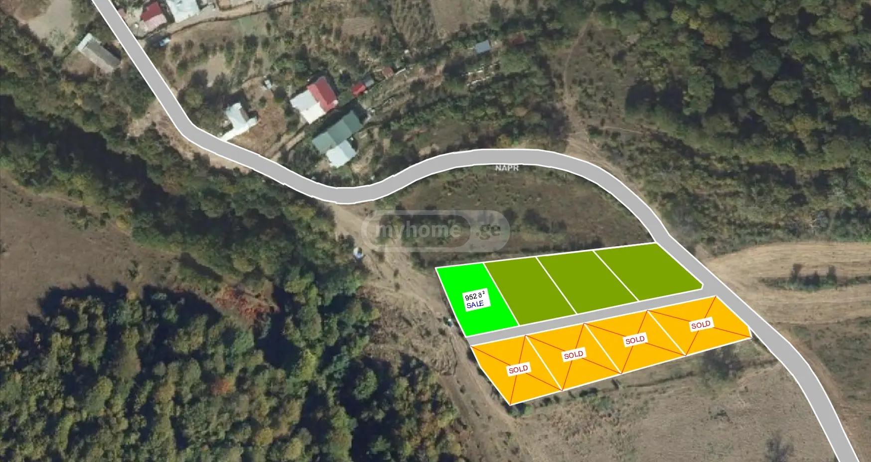 იყიდება Non-Agricultural Plot In Bulachauri, In Dusheti Municipalityში view 1