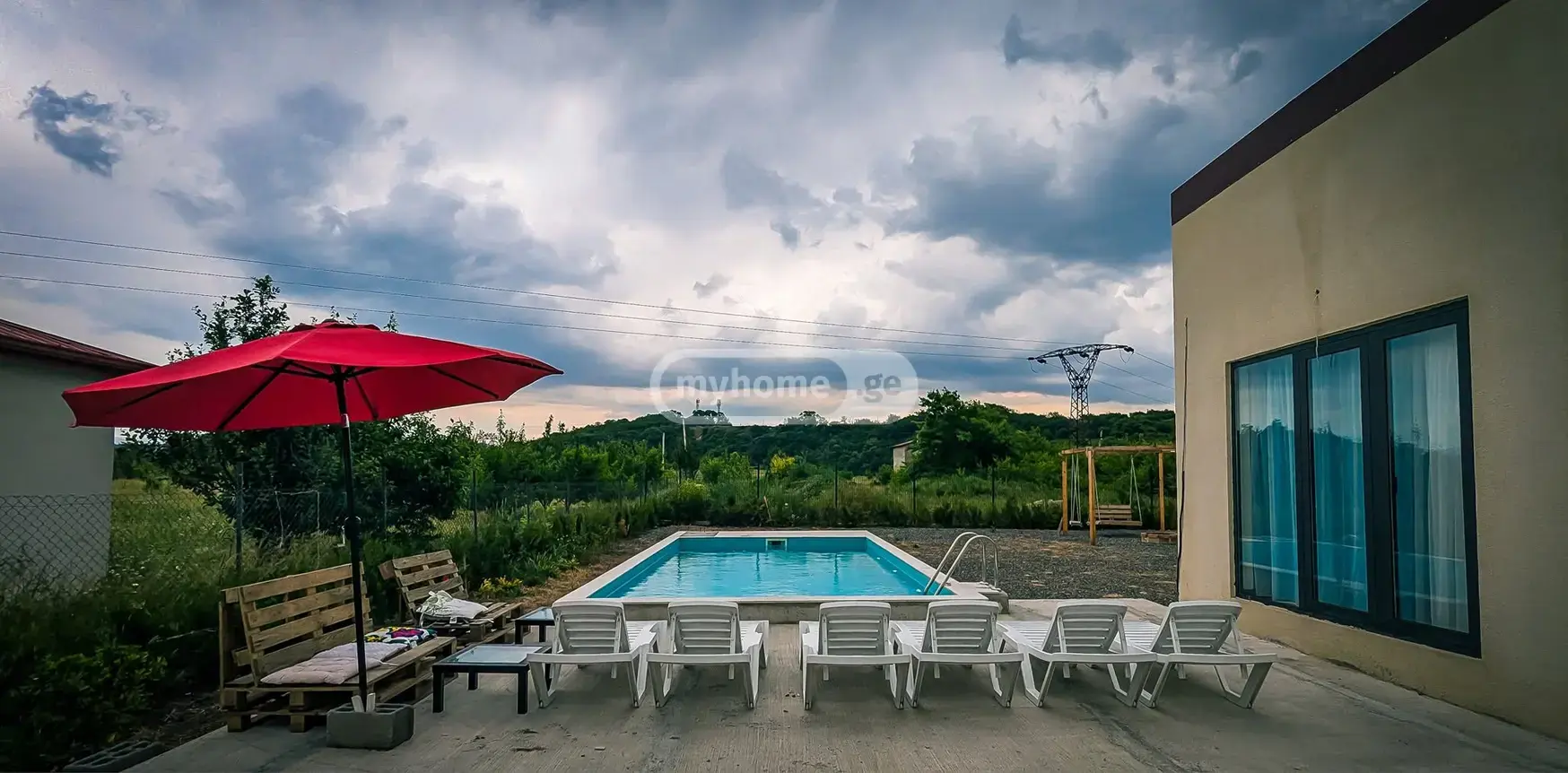 4 Room Country House Daily Rent In Dusheti Municipality view 9