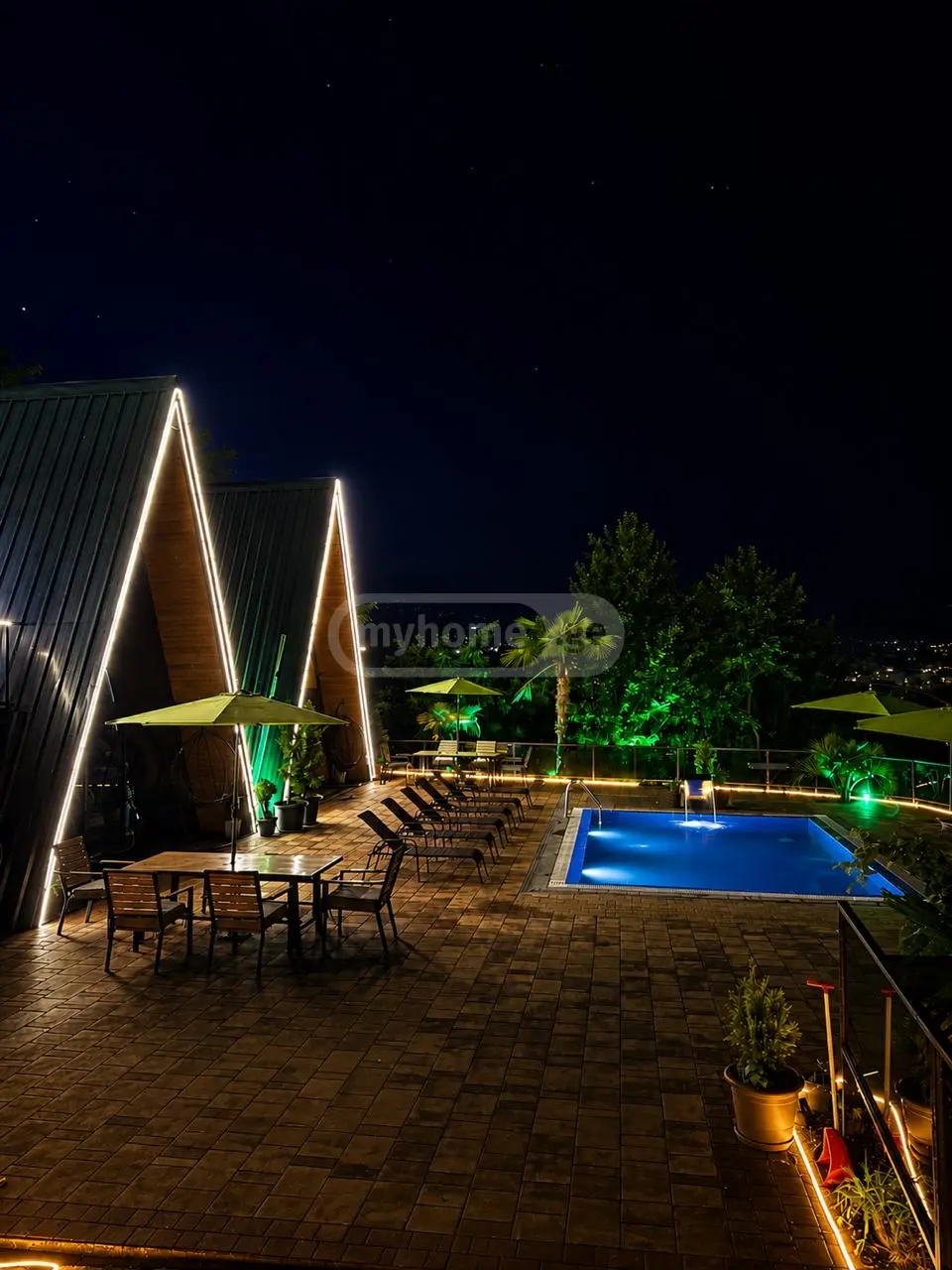 8 Room Country House Daily Rent In Ortabatumi, In Khelvachauri Municipality view 1