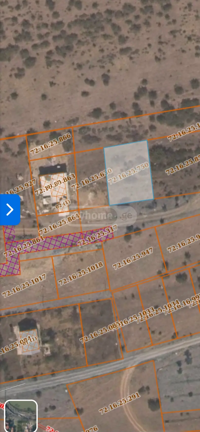 Agricultural Plot For Sale In Upper Lisi view 1