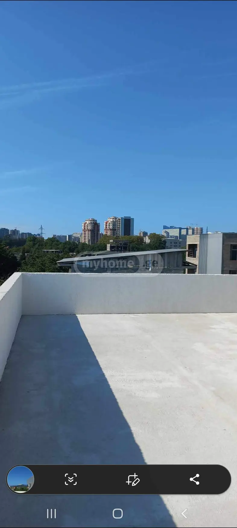 1 Room Private House For Rent In Kakhabri District, In Batumi view 4