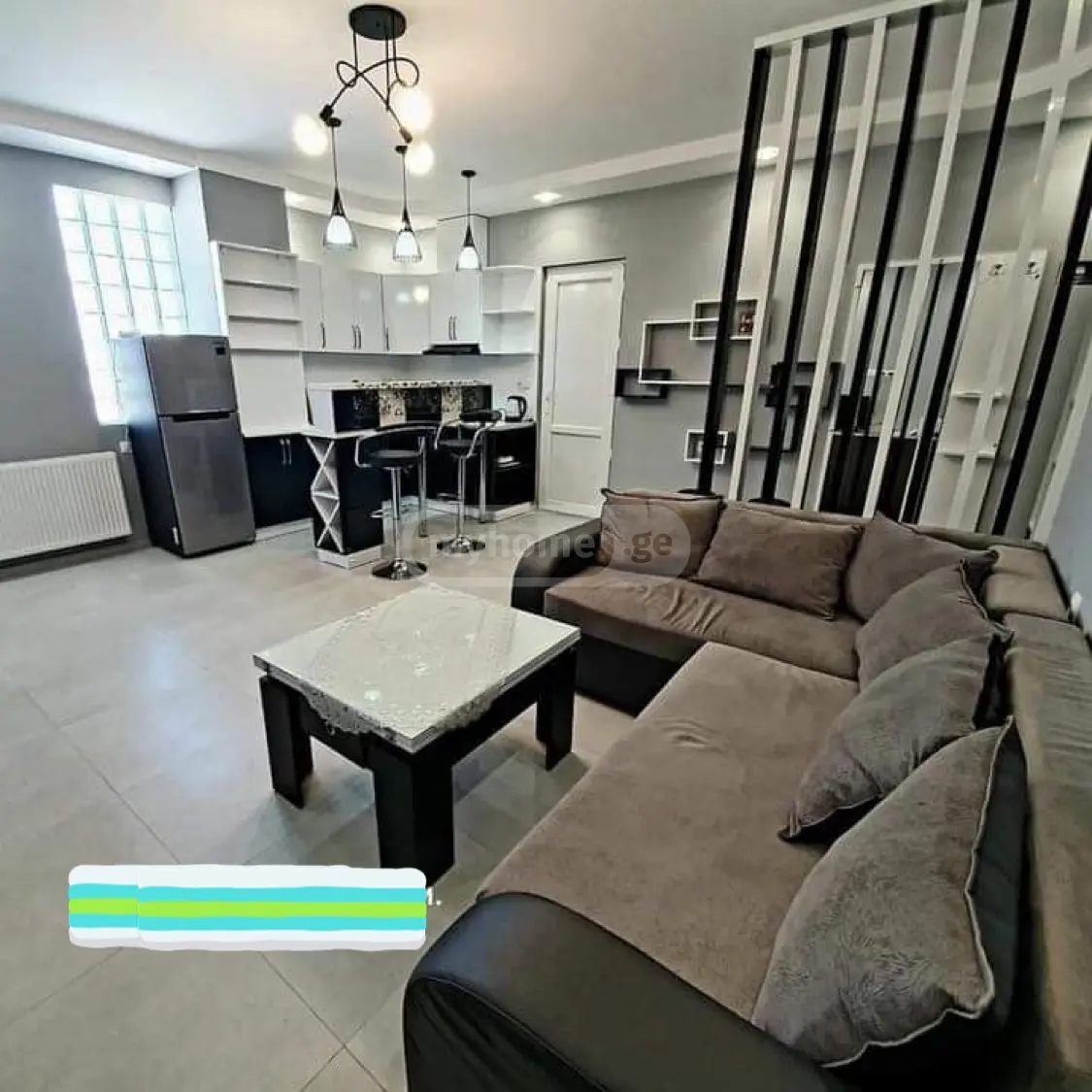 3 Room Apartment For Rent In Old Batumi District, In Batumi view 1