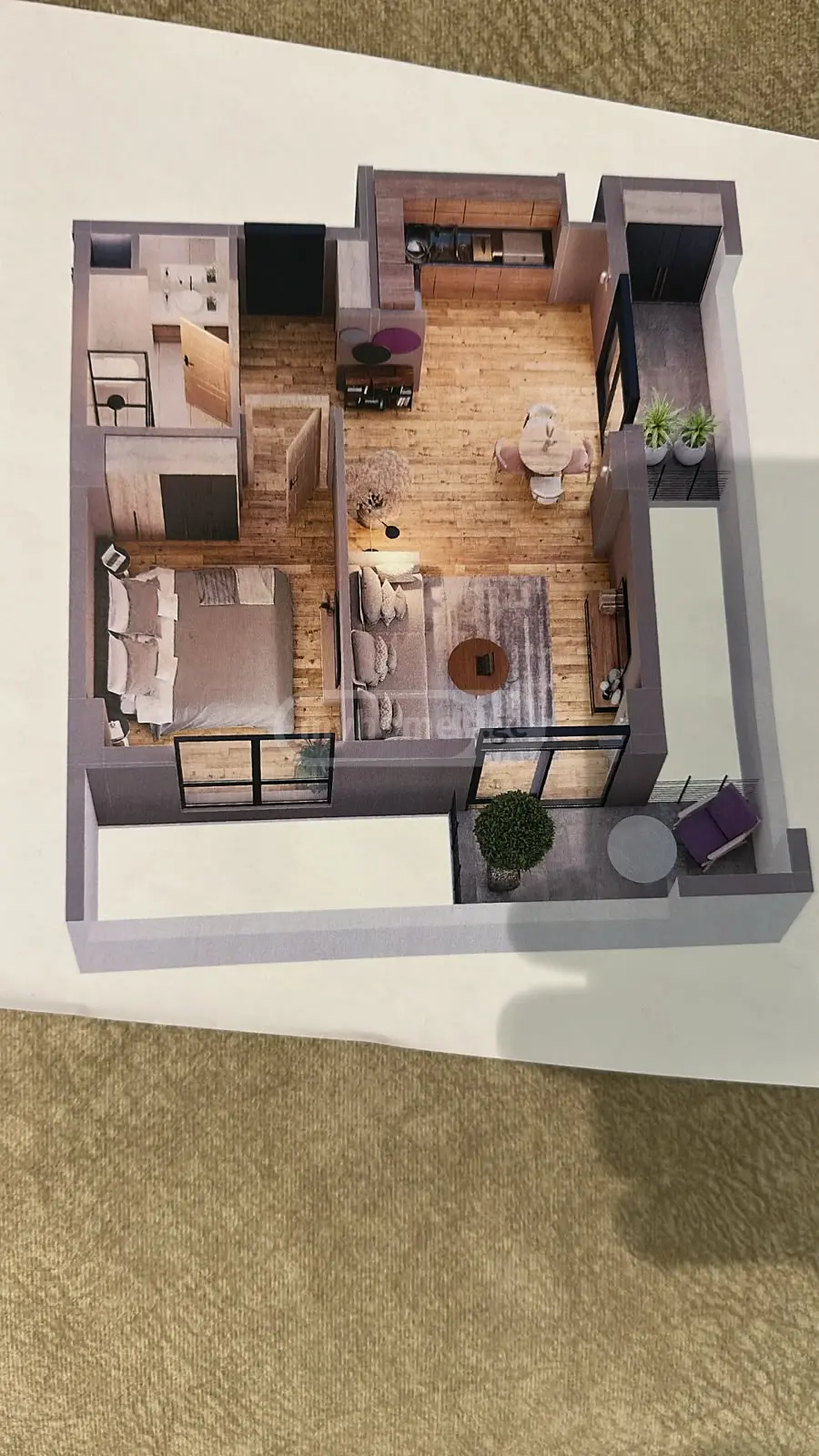 2 Room Apartment For Sale view 13