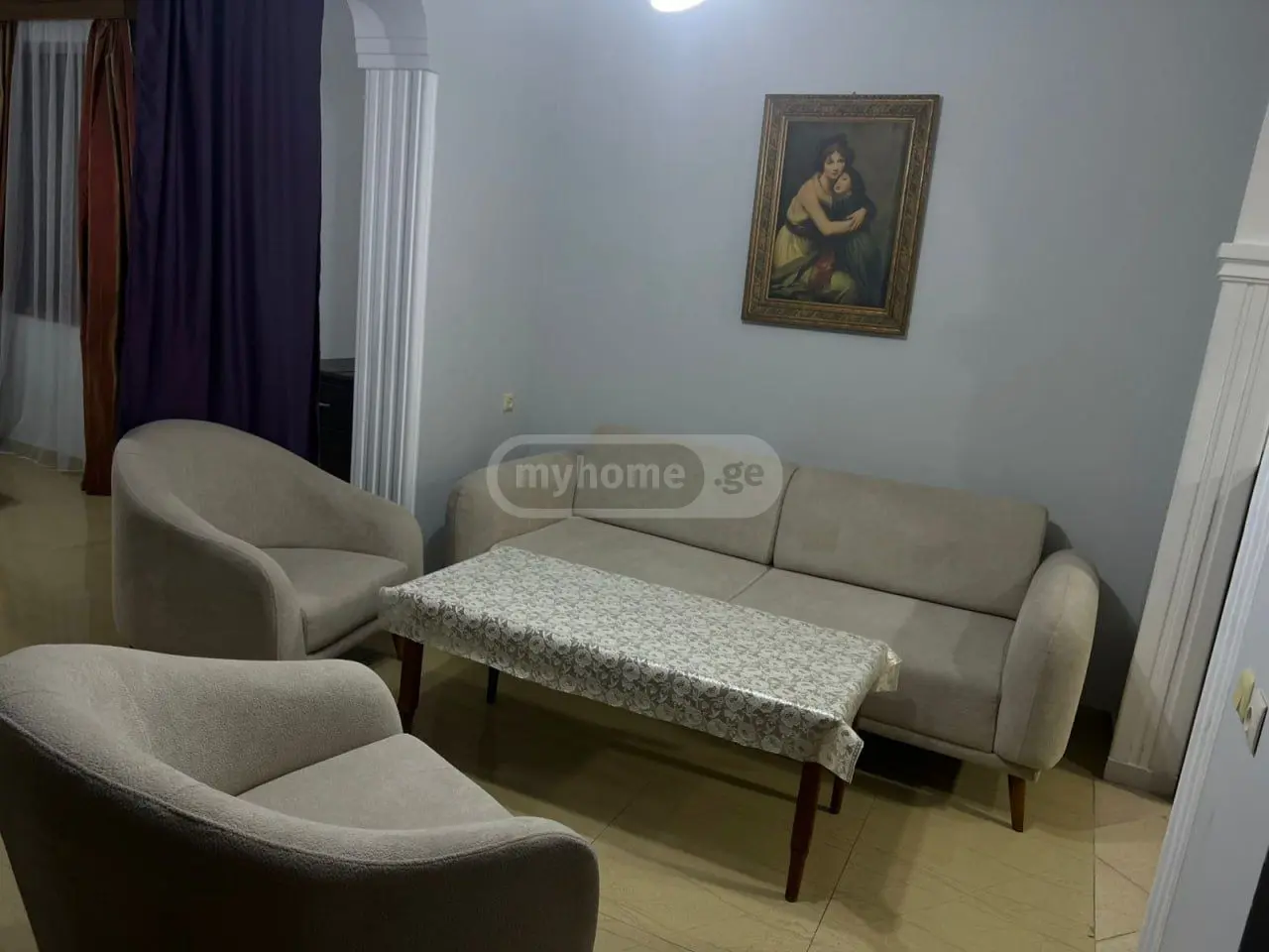 2 Room Apartment For Rent In Old Batumi District, In Batumi view 1