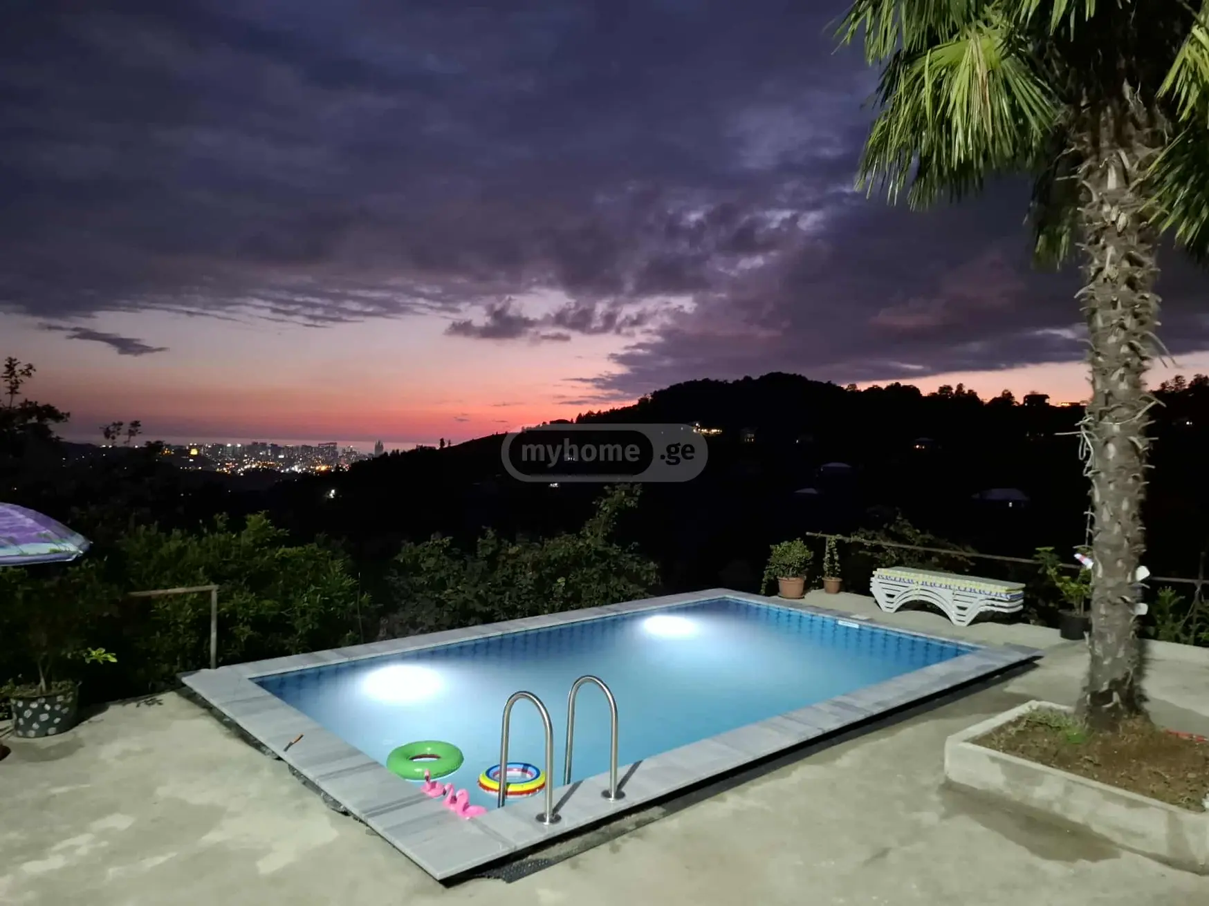 4 Room Country House For Rent In Makhinjauri, In Batumi view 1