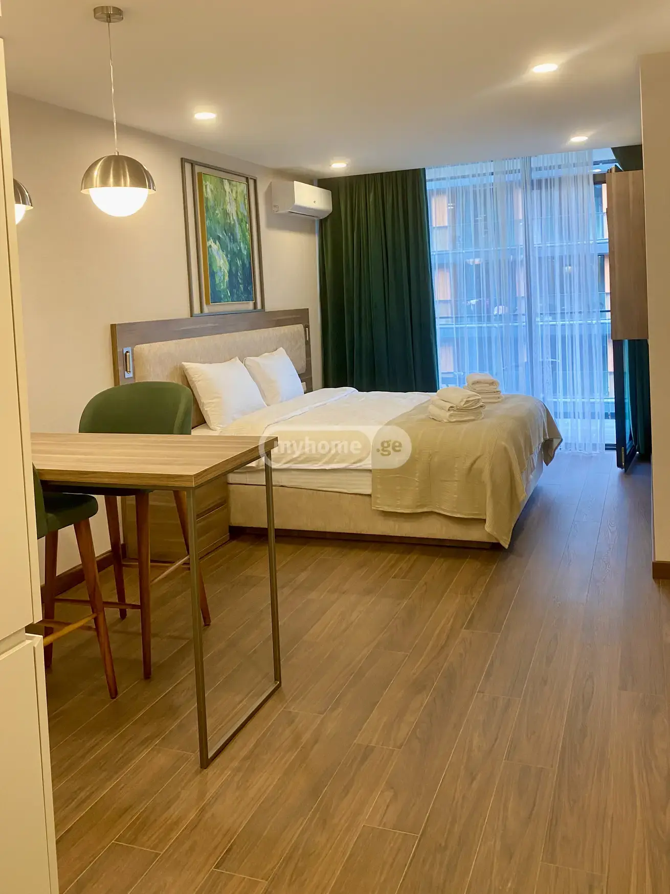 1 Room Apartment For Rent Aeroportis Ubani, In Batumi view 1