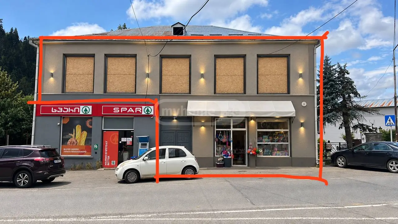 Trade Commercial Area For Rent In Borjomi view 1