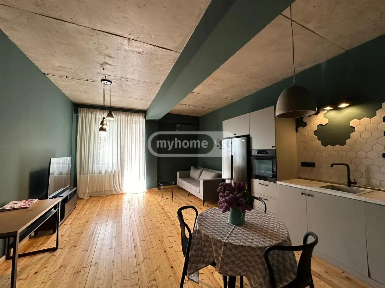2 Room Apartment For Rent In Mtatsminda view 8